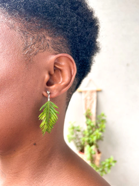 Brinco Mini Samambaia - comprar online
