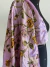 Lenço vintage floral roxo - comprar online