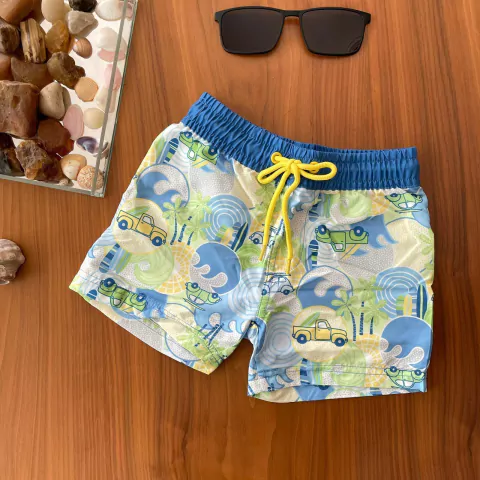 Bermuda ondas surf microfibra toddler