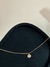 Colar Ponto de Luz dourado - comprar online