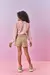 Conjunto Blusa, Short-Saia E Colete Rosa - comprar online
