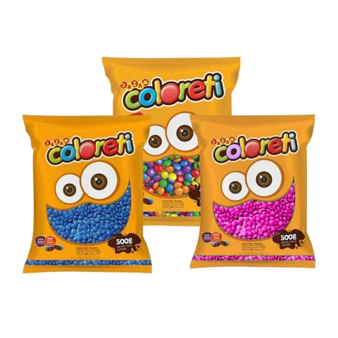 Confete Coloreti 500g