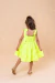 Vestido Blogueirinha Verde Neon Cerejinha - loja online