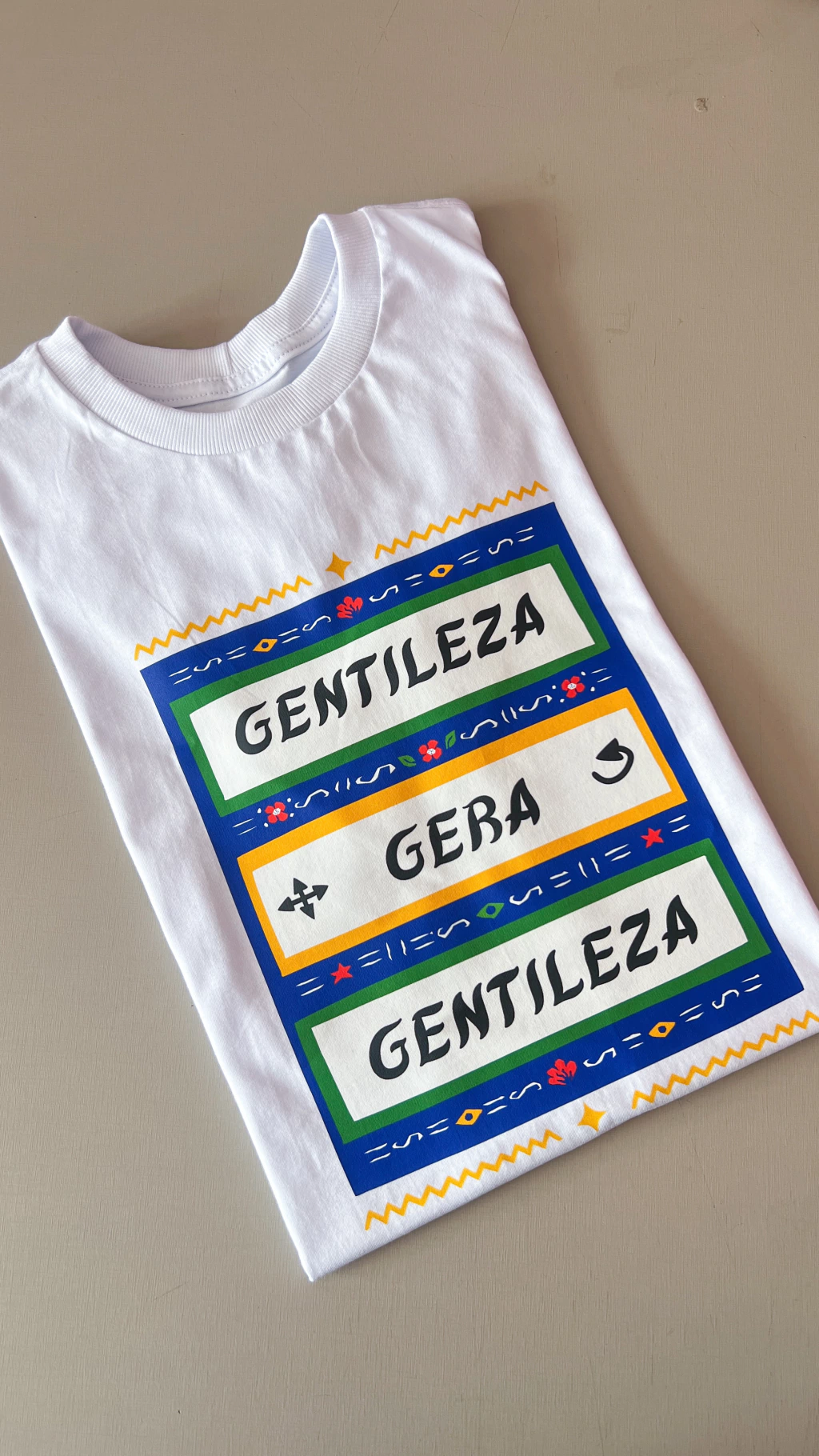 Tshirt Gentileza gera Gentileza