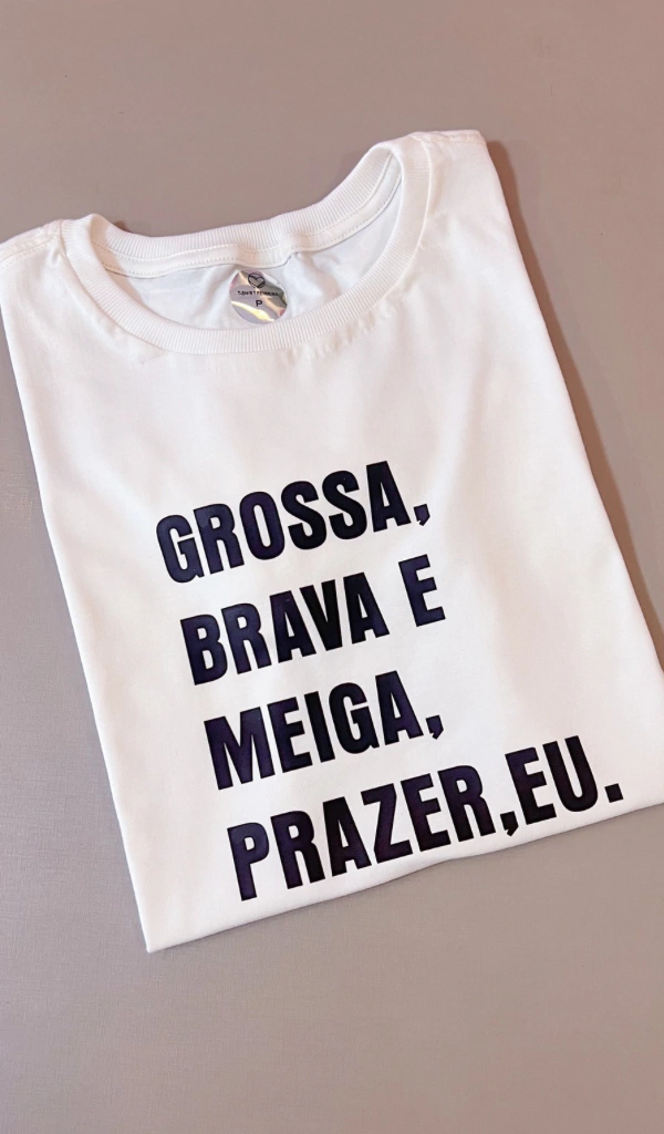 Tshirt Brava, Meiga
