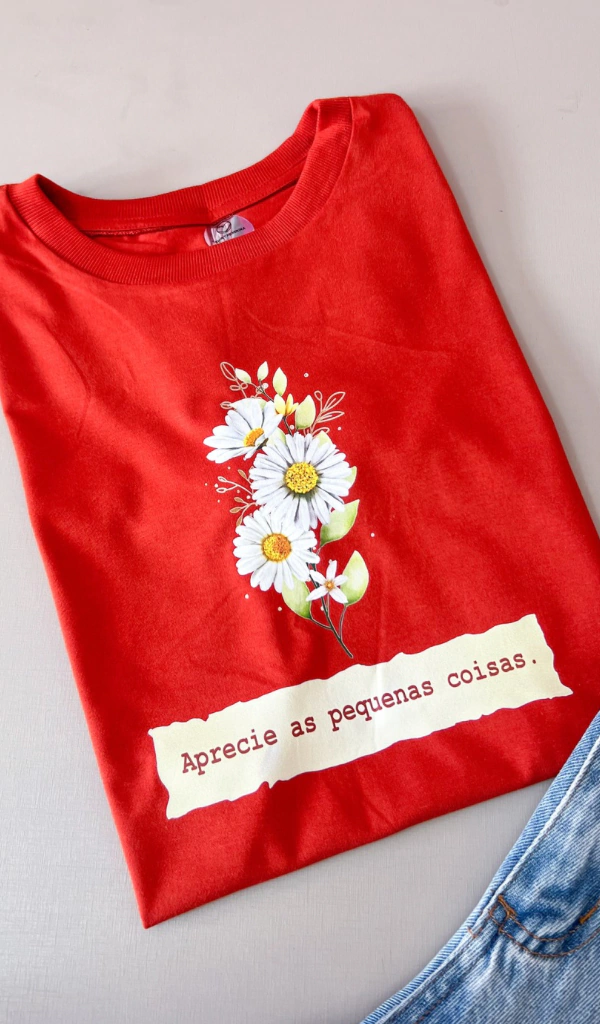 Tshirt Aprecie as pequenas coisas