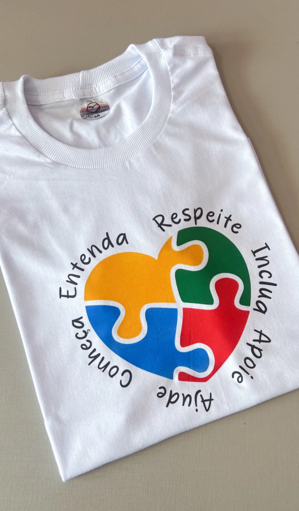 Tshirt Autismo Entenda Respeite