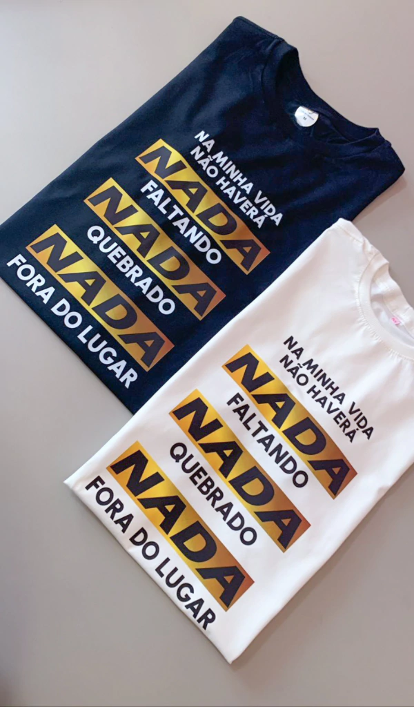 Tshirt Nada Faltando