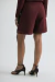BERMUDA SARTORIALE VINHO - Lini | Moda Feminina Premium