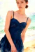 VESTIDO ALÇA TERRE | AZUL MARINHO na internet