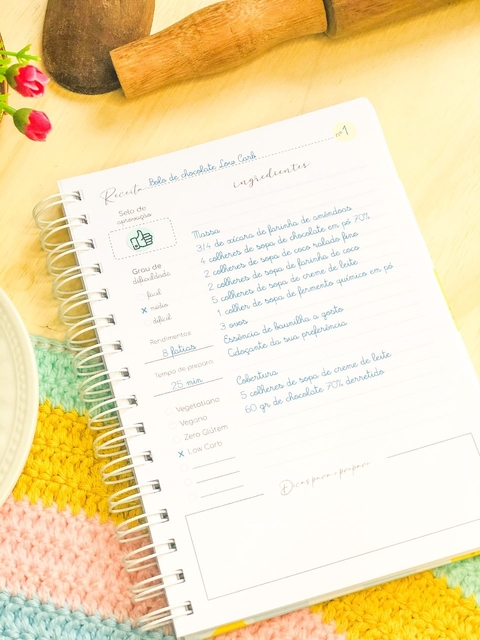 CADERNO DE RECEITAS