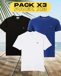 ¡OFERTA PACK X3! - Remeras Lacoste