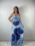 MACACÃO VANESSA - flor blue - comprar online