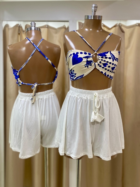 PROMOÇÃO - Cropped Maya + Short Ana