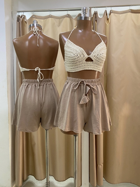 CROPPED BÚZIOS - crochê - comprar online