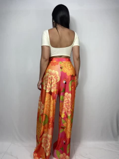 CALÇA PANTALONA BRUNA - Jardim - GRAFF