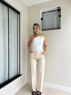 CALÇA CARGO THAYLA - nude