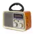 Radio Retro Am/fm/sw Entrada Usb Altomex
