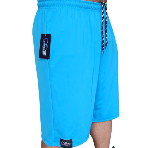 Bermudão Azul Sport Bodybuilding