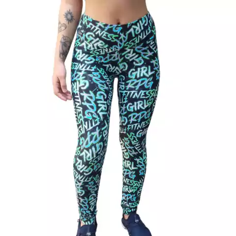Legging Poliamida Rpg Fitness Exclusiva