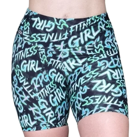 Shorts Poliamida Digital Rpg Fitness Exclusiva
