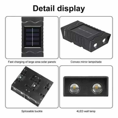 4x8 KIT LAMPARAS SOLARES DE EXTERIOR!!! - tienda online