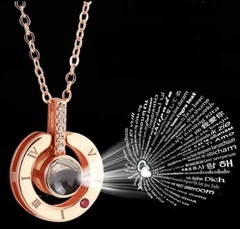 CADENITA TE AMO EN 100 IDIOMAS + VASO QUENCHER CON BILLETERA DE REGALO en internet
