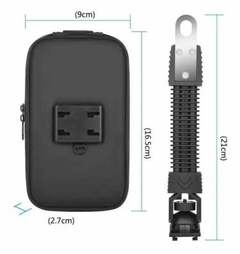 Imagen de 3x1 KIT MOTO: bloqueador de acelerador/freno, c/alarma + porta celular UBER + cubre puño de REGALO!!!