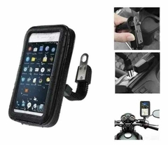 3x1 KIT MOTO: bloqueador de acelerador/freno, c/alarma + porta celular UBER + cubre puño de REGALO!!!