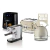 Cafetera Slim Moderna Blanca + Airfryer 4L Negra + Tostadora Vintage Beige 4 panes + Pava Vintage Beige