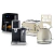 Cafetera con Dep. Leche Metal + Airfryer 4L Negra + Tostadora Vintage Beige 4 panes + Pava Vintage Beige