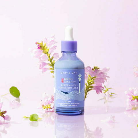 PREVENTA RETINOL 0.1% BAKUCHIOL CICA SERUM - MARY & MAY