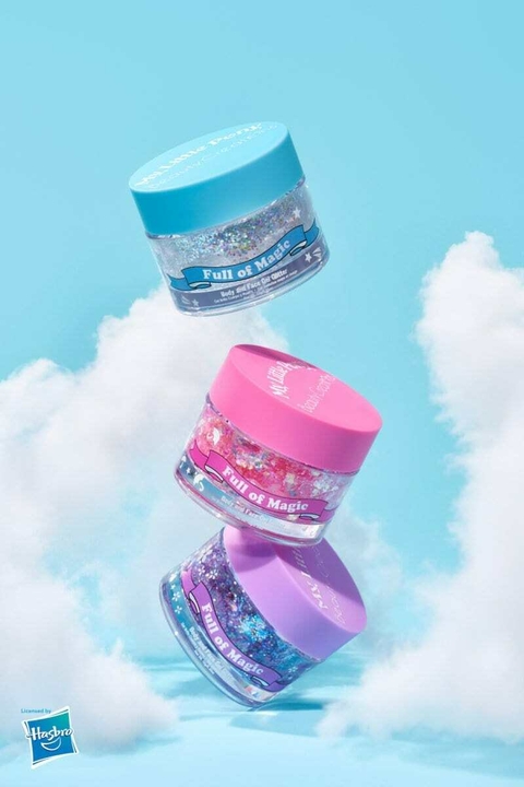 SET "FULL OF MAGIC" BODY AND FACE GEL GLITTER MY LITTLE PONY - BEAUTY CREATIONS