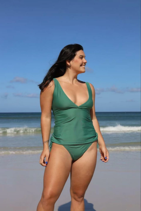 TANKINI VERDE MUSGO SIN CAMBIO NI DEVOLUCION - buy online