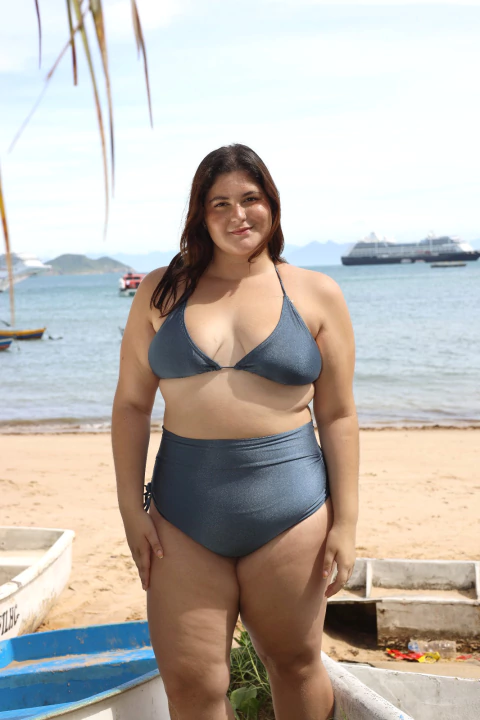 CULOTTE TIRO ALTO COLOR PETROLEO SIN CAMBIO NI DEVOLUCION - buy online