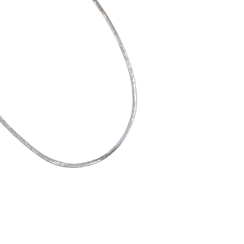 Choker Stripe Banho Prata 925 - comprar online