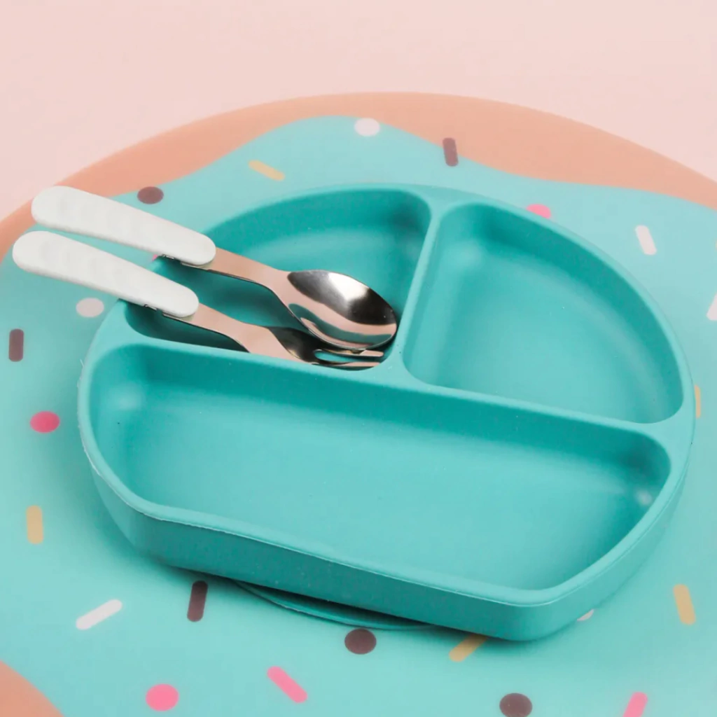 Plato de Silicona para Sillita con Divisiones