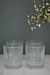 Set X6 vasos de vidrio estilo Whisky 222ml. - comprar online