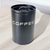 Contenedor Lata Coffee Negro
