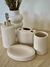 Set de baño cerámica 4 piezas