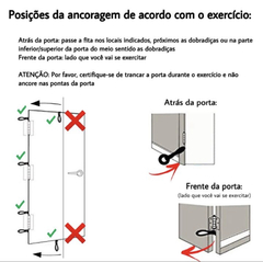 PUXADORES CROSS DE TORNOZELO - loja online