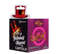 SIX BALL BLINK BOLINHA ANAL 6 UNIDADES SOFT LOVE - loja online