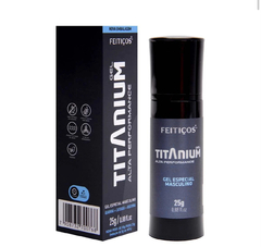 TITANIUM GEL PERFORMANCE MASCULINA 25G FEITIÇOS