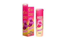 GEL HOT COMESTÍVEL SABOROSO 15ML FOR SEXY - Intimix Shop