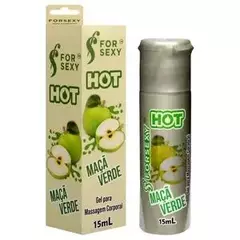 GEL HOT COMESTÍVEL SABOROSO 15ML FOR SEXY - Intimix Shop