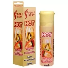 GEL HOT COMESTÍVEL SABOROSO 15ML FOR SEXY