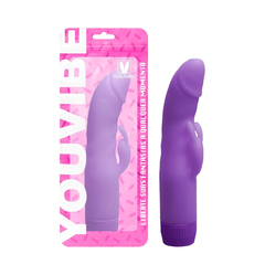 Vibrador Rabbit Ponto G Plug Lateral Youvibe - Vipmix na internet