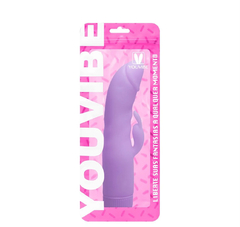 Imagem do Vibrador Rabbit Ponto G Plug Lateral Youvibe - Vipmix