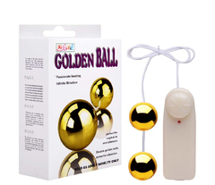 GOLDEN BALL VIBRADOR POMPOAR BAILE SENSUAL LOVE - comprar online