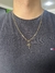 Corrente 2mm Elo Cartier + Cruz